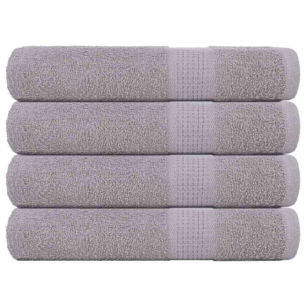 Handtücher FROGN 4 Stk. Grau 100x200 cm 360 g/m²