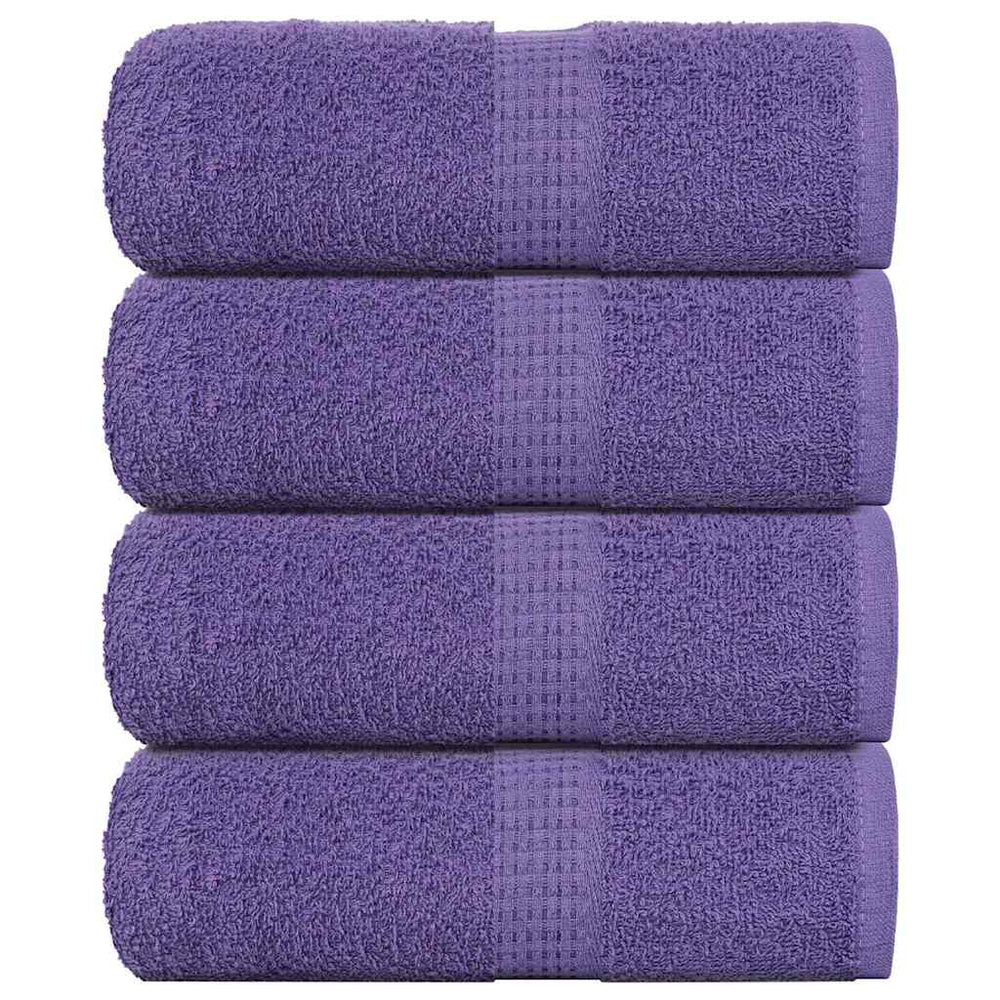 Waschtücher FROGN 4 Stk. Lila 30x30 cm 360 g/m²