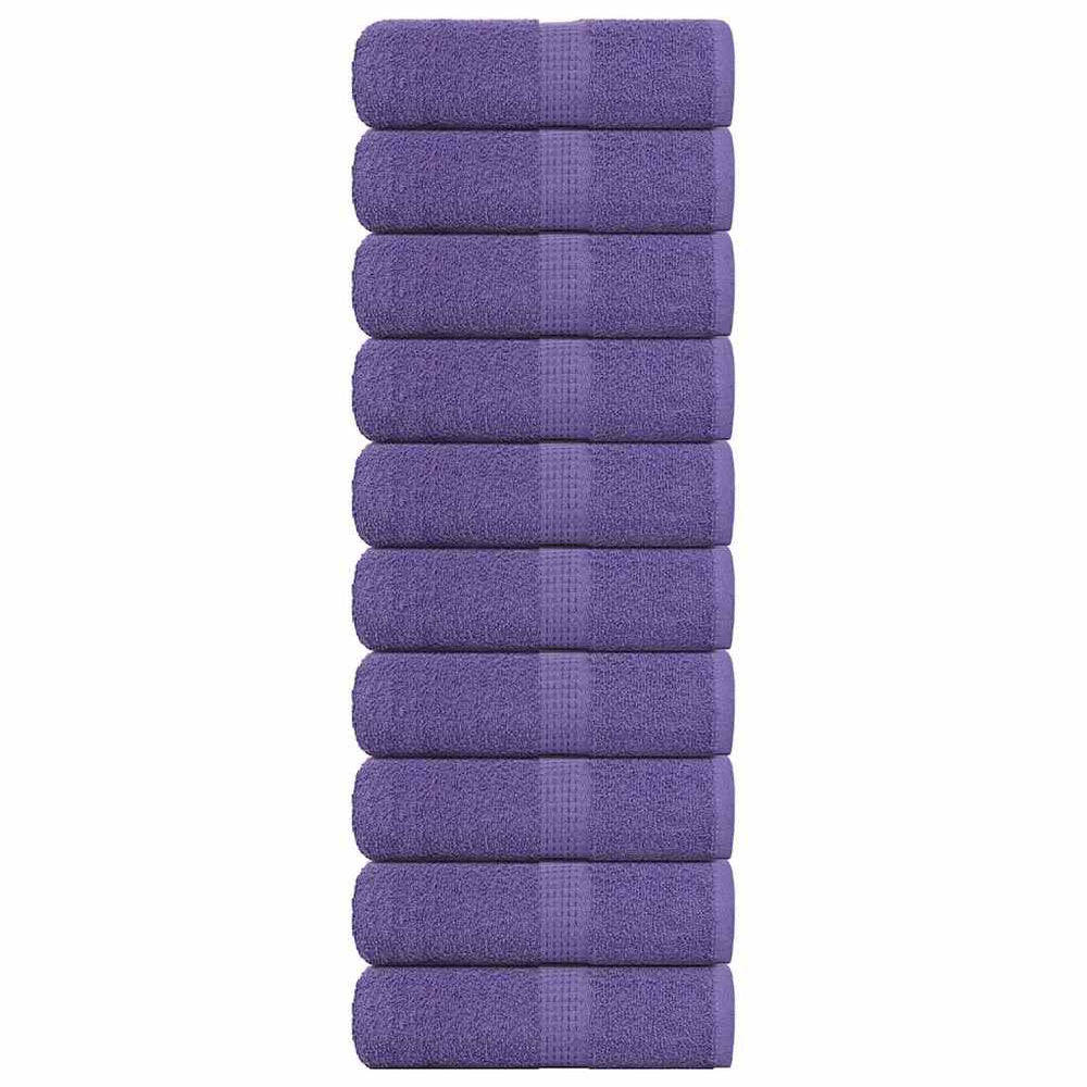 Waschtücher FROGN 10 Stk. Lila 30x30 cm 360 g/m²