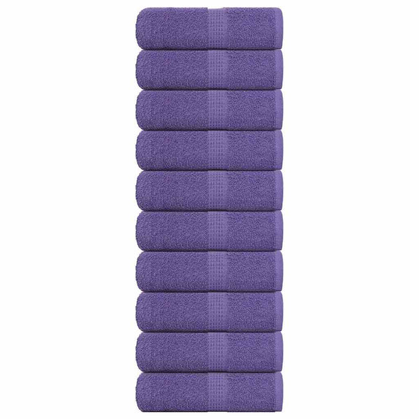 Waschtücher FROGN 10 Stk. Lila 30x30 cm 360 g/m²