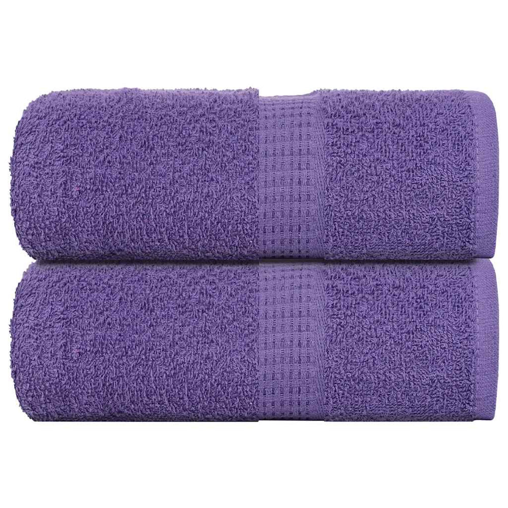 Gästetücher FROGN 2 Stk. Lila 30x50 cm 360 g/m²