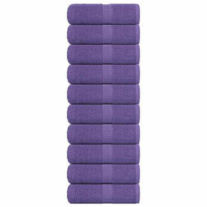 Gästetücher FROGN 10 Stk. Lila 30x50 cm 360 g/m²