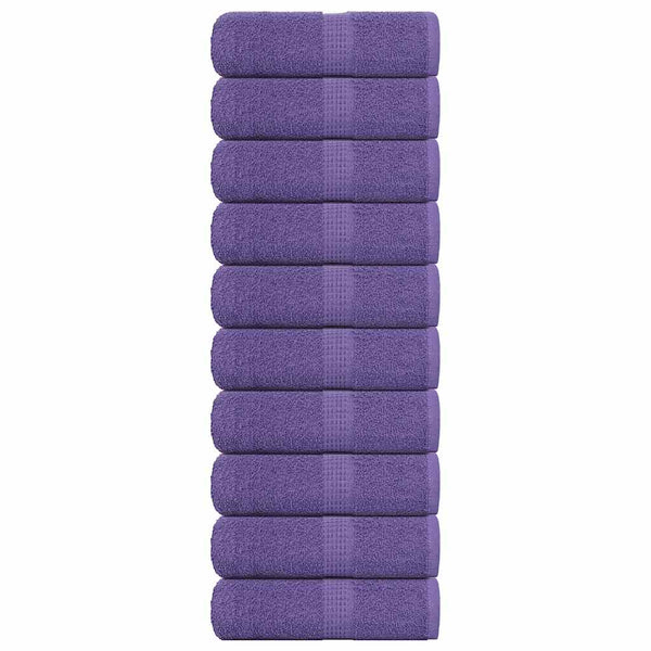 Gästetücher FROGN 10 Stk. Lila 30x50 cm 360 g/m²