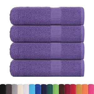 Handtücher FROGN 4 Stk. Lila 50x100 cm 360 g/m²