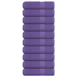 Handtücher FROGN 10 Stk. Lila 50x100 cm 360 g/m²