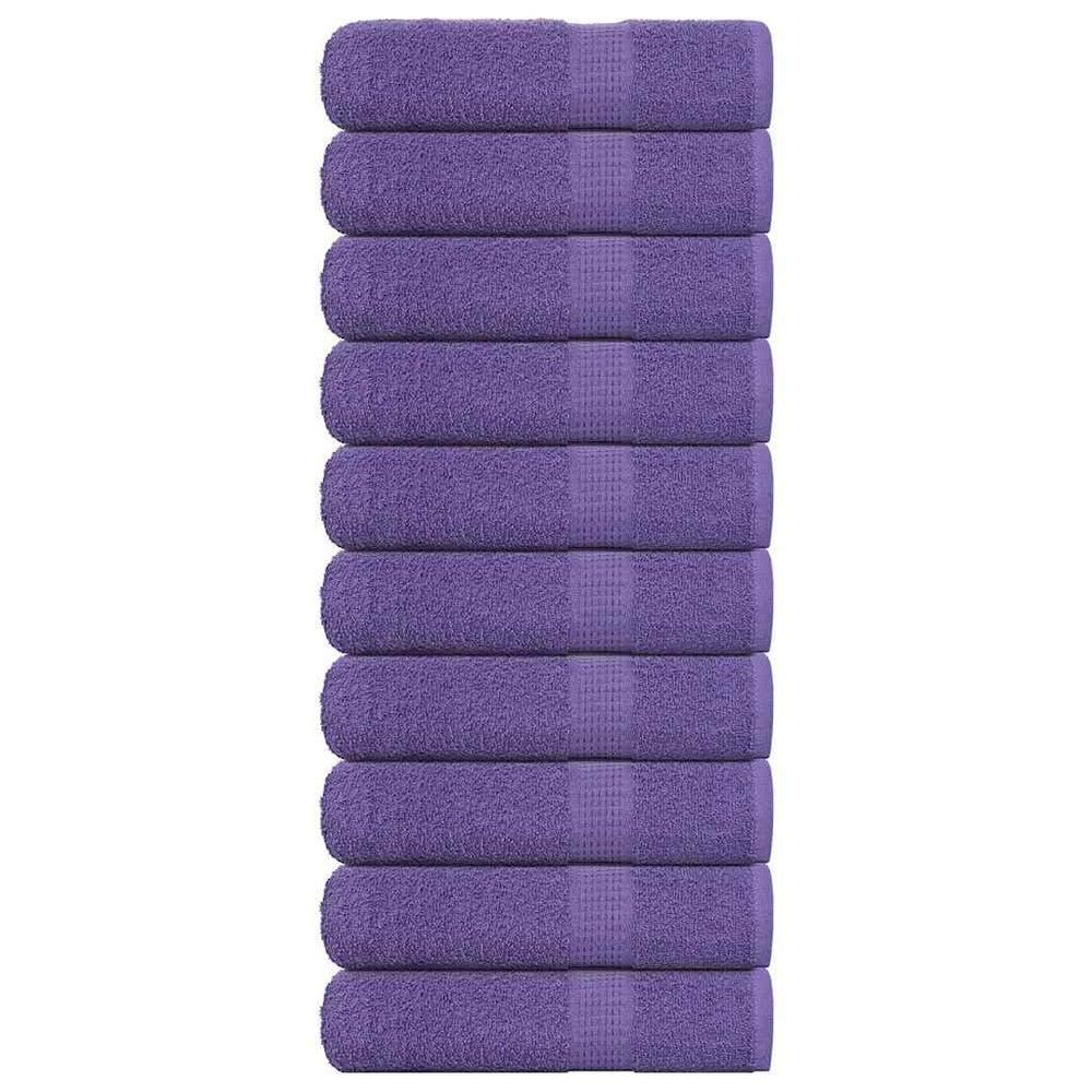 Duschtücher FROGN 10 Stk. Lila 70x140 cm 360 g/m²