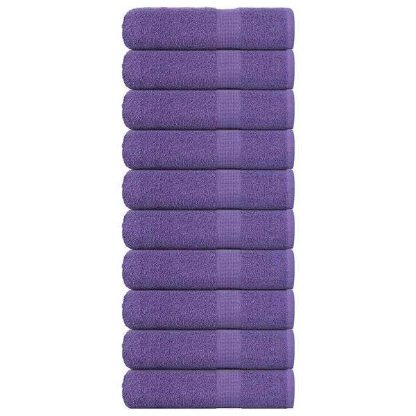 Duschtücher FROGN 10 Stk. Lila 70x140 cm 360 g/m²