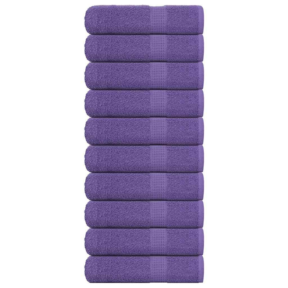 Badetücher FROGN 10 Stk. Lila 100x150 cm 360 g/m²