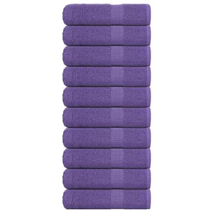 Badetücher FROGN 10 Stk. Lila 100x150 cm 360 g/m²