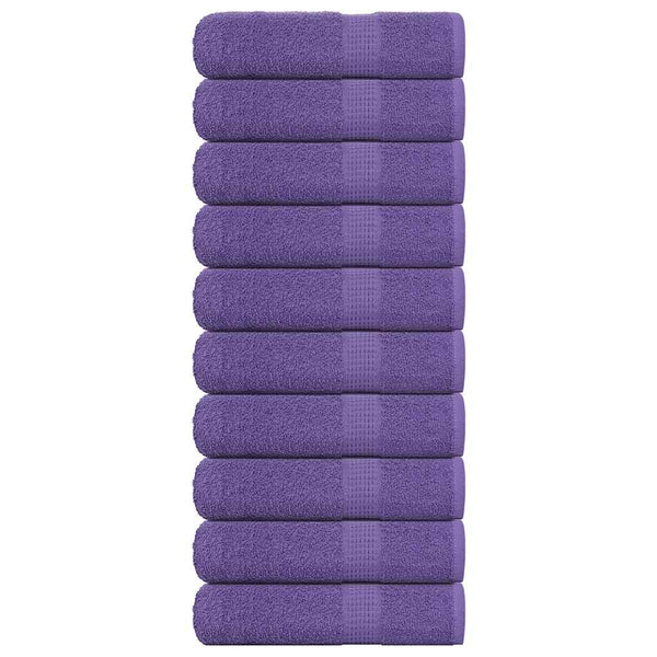 Badetücher FROGN 10 Stk. Lila 100x150 cm 360 g/m²