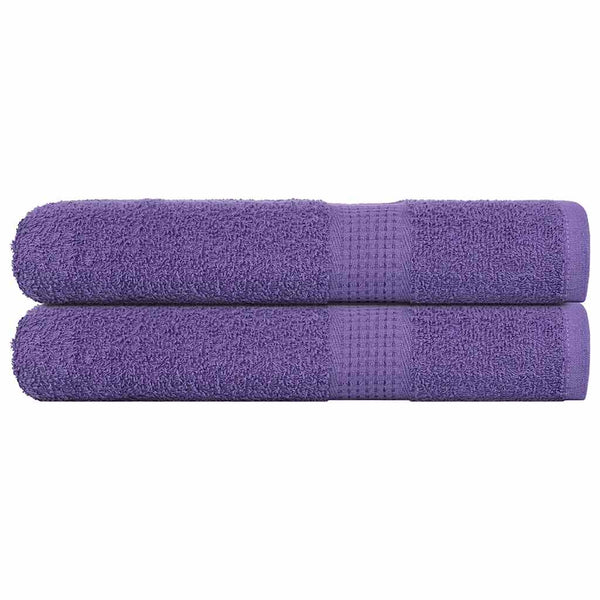 Saunatücher FROGN 2 Stk. Lila 80x200 cm 360 g/m²