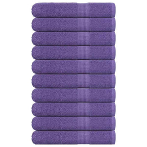 Saunatücher FROGN 10 Stk. Lila 80x200 cm 360 g/m²