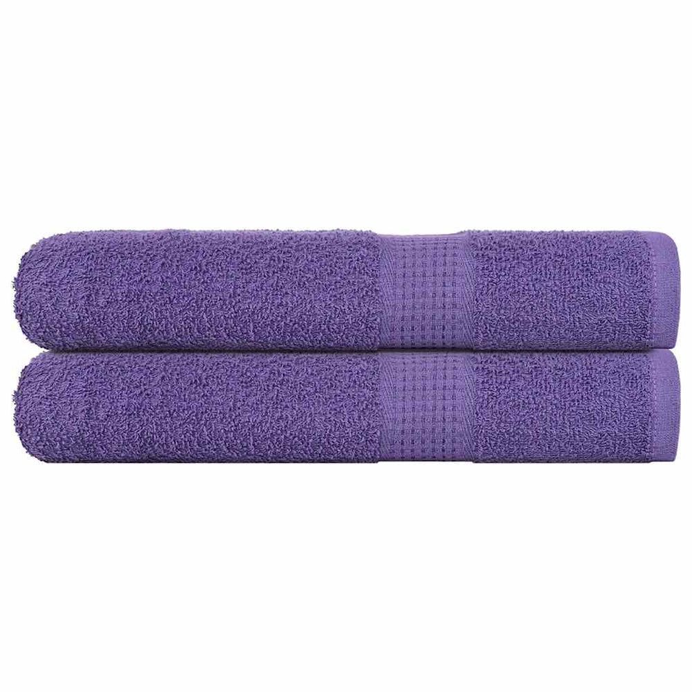Handtücher FROGN 2 Stk. Lila 100x200 cm 360 g/m²