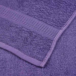 Handtücher FROGN 10 Stk. Lila 100x200 cm 360 g/m²