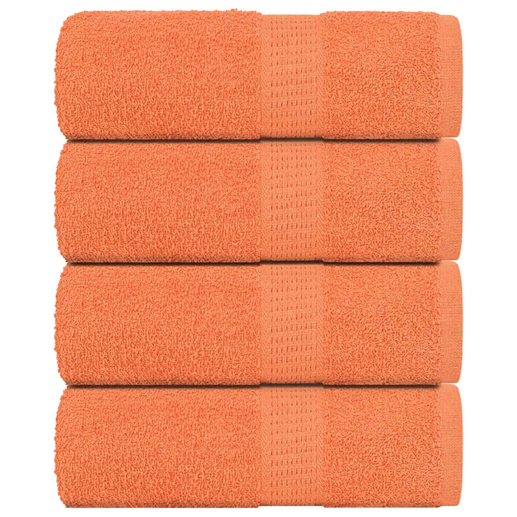 Waschtücher FROGN 4 Stk. Orange 30x30 cm 360 g/m²
