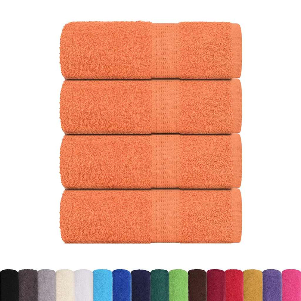 Waschtücher FROGN 4 Stk. Orange 30x30 cm 360 g/m²