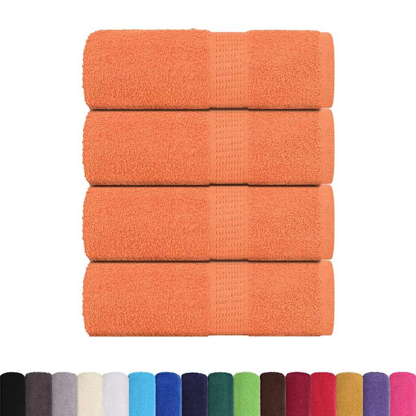 Waschtücher FROGN 4 Stk. Orange 30x30 cm 360 g/m²