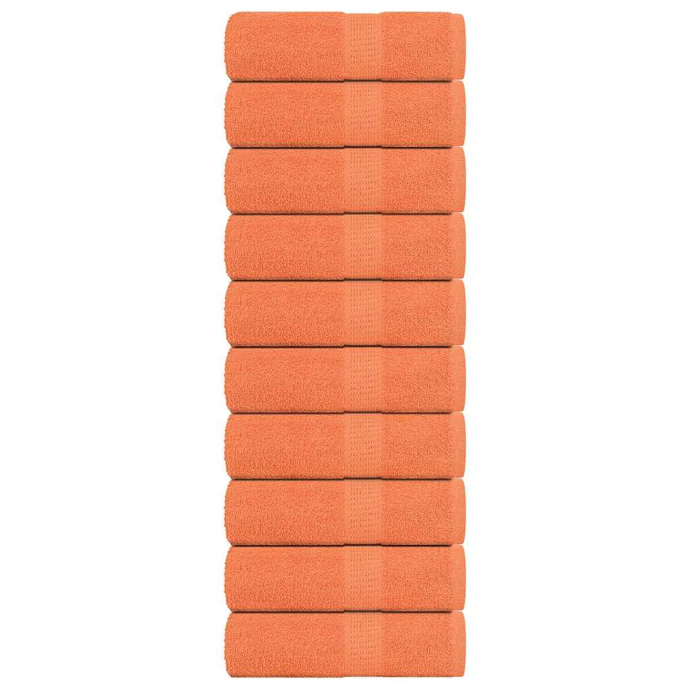 Waschtücher FROGN 10 Stk. Orange 30x30 cm 360 g/m²