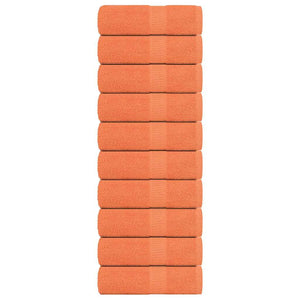 Waschtücher FROGN 10 Stk. Orange 30x30 cm 360 g/m²