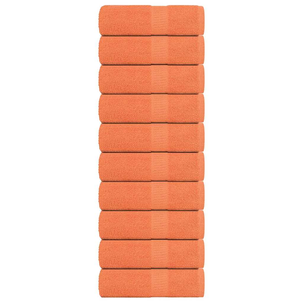 Waschtücher FROGN 10 Stk. Orange 30x30 cm 360 g/m²