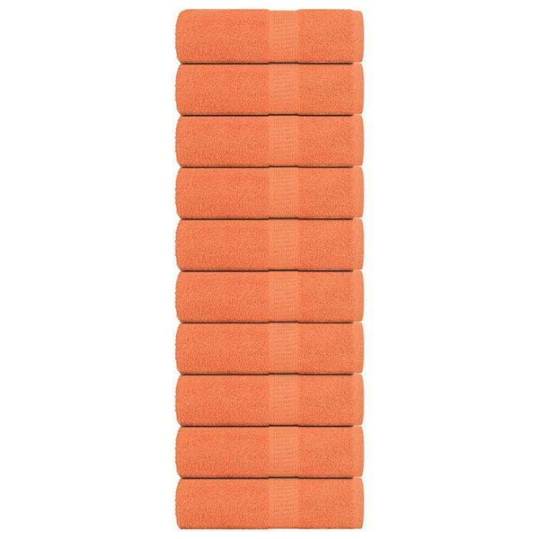 Waschtücher FROGN 10 Stk. Orange 30x30 cm 360 g/m²