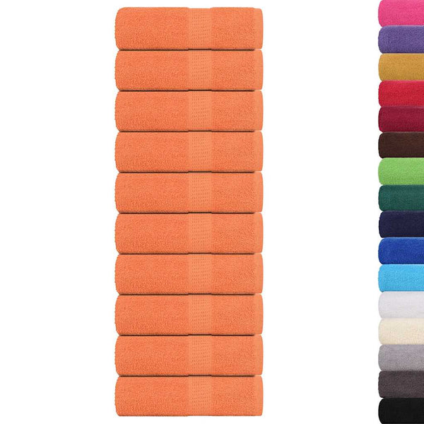 Waschtücher FROGN 10 Stk. Orange 30x30 cm 360 g/m²