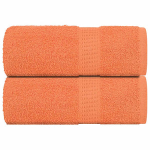Gästetücher FROGN 2 Stk. Orange 30x50 cm 360 g/m²