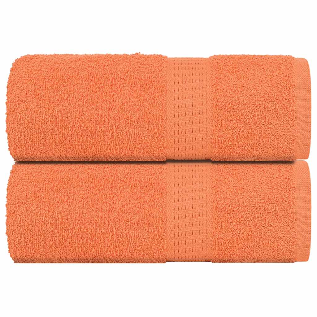 Gästetücher FROGN 2 Stk. Orange 30x50 cm 360 g/m²
