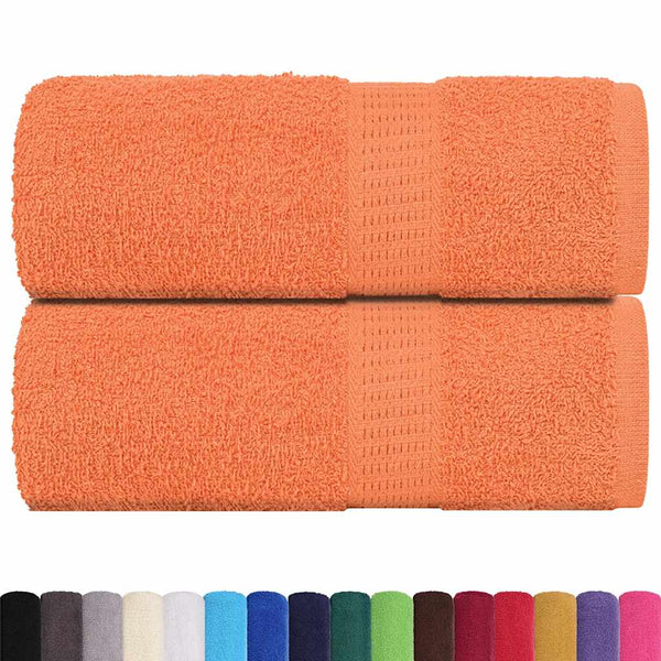 Gästetücher FROGN 2 Stk. Orange 30x50 cm 360 g/m²