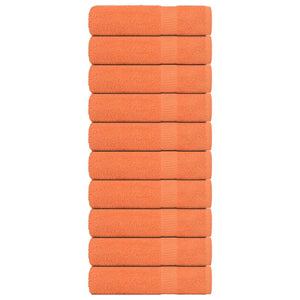 Duschtücher FROGN 10 Stk. Orange 70x140 cm 360 g/qm