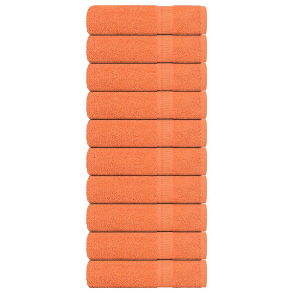 Duschtücher FROGN 10 Stk. Orange 70x140 cm 360 g/qm