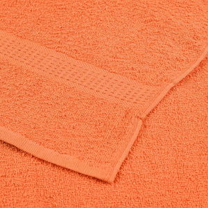 Duschtücher FROGN 10 Stk. Orange 70x140 cm 360 g/qm