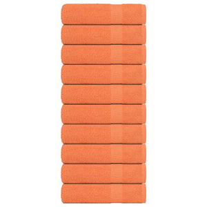 Badetücher FROGN 10 Stk. Orange 100x150 cm 360 g/m²