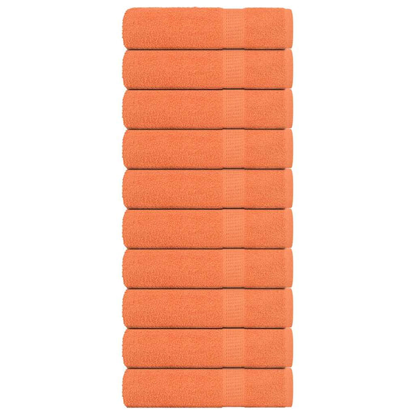 Badetücher FROGN 10 Stk. Orange 100x150 cm 360 g/m²