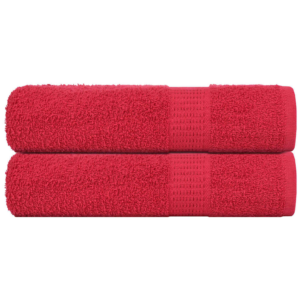 Duschtücher FROGN 2 Stk. Rot 70x140 cm 360 g/m²
