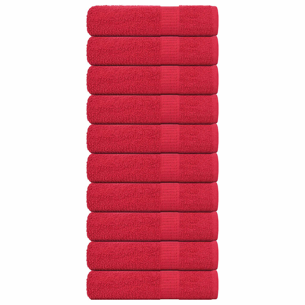 Duschtücher FROGN 10 Stk. Rot 70x140 cm 360 g/m²