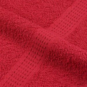 Badetücher FROGN 4 Stk. Rot 100x150 cm 360 g/m²