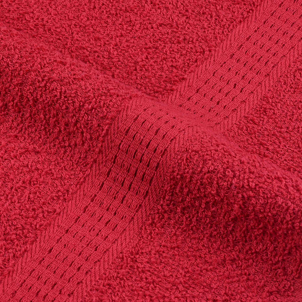 Saunatücher FROGN 4 Stk. Rot 80x200 cm 360 g/m²