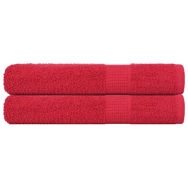 Handtücher FROGN 2 Stk. Rot 100x200 cm 360 g/m²