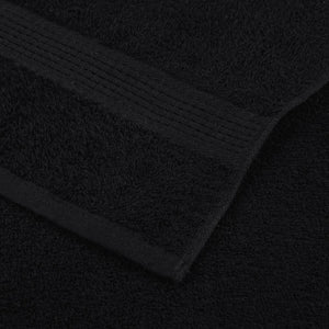 Gästetücher FROGN 4 Stk. Schwarz 30x50 cm 360 g/m²