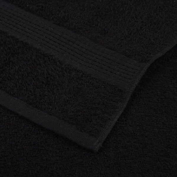 Handtücher FROGN 4 Stk. Schwarz 50x100 cm 360 g/m²