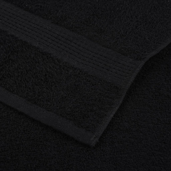 Badetücher FROGN 4 Stk. Schwarz 100x150 cm 360 g/m²