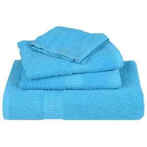 Waschtücher FROGN 2 Stk. Türkis 30x30 cm 360 g/m²
