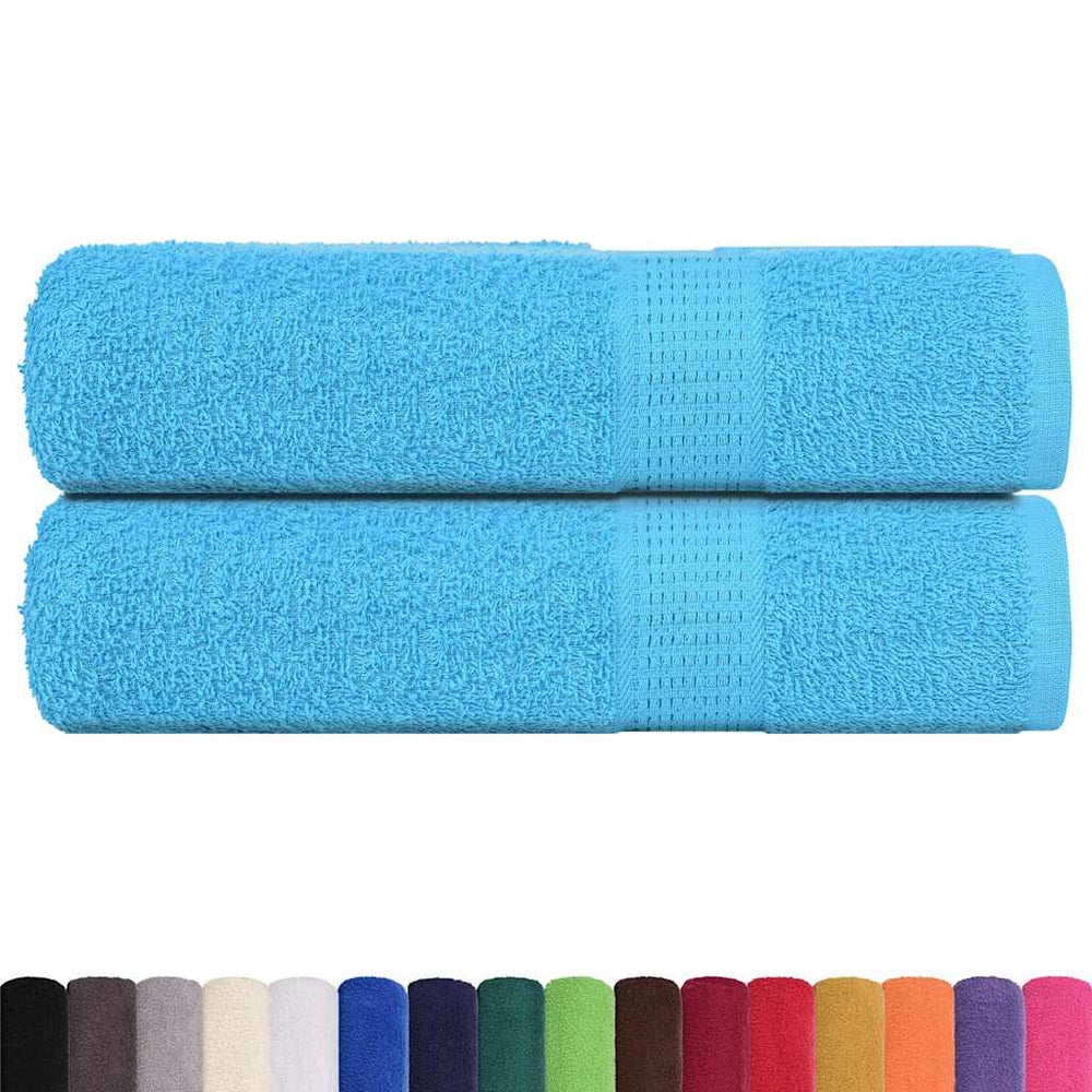 Duschtücher FROGN 2 Stk. Türkis 70x140 cm 360 g/m²