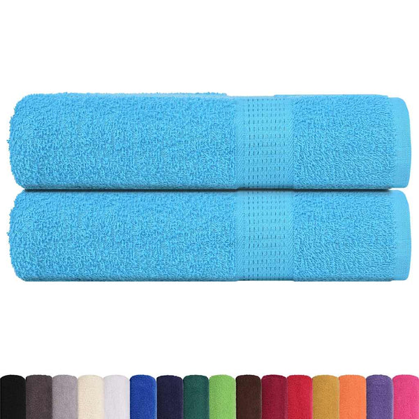 Duschtücher FROGN 2 Stk. Türkis 70x140 cm 360 g/m²