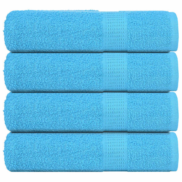 Duschtücher FROGN 4 Stk. Türkis 70x140 cm 360 g/m²