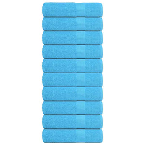 Duschtücher FROGN 10 Stk. Türkis 70x140 cm 360 g/m²