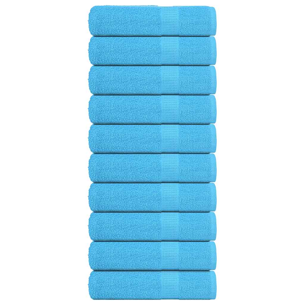 Duschtücher FROGN 10 Stk. Türkis 70x140 cm 360 g/m²
