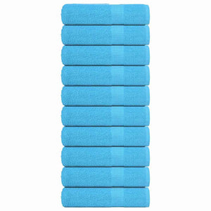 Badetücher FROGN 10 Stk. Türkis 100x150 cm 360 g/m²