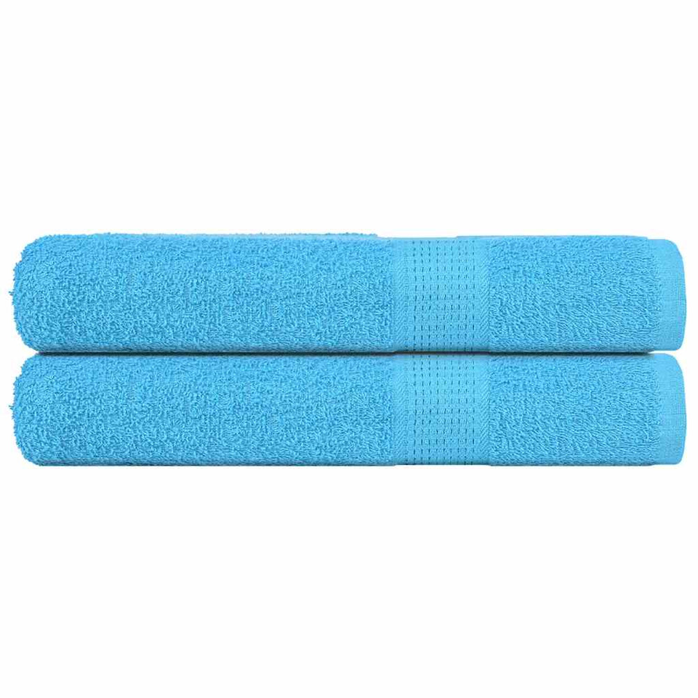Saunatücher FROGN 2 Stk. Türkis 80x200 cm 360 g/m²